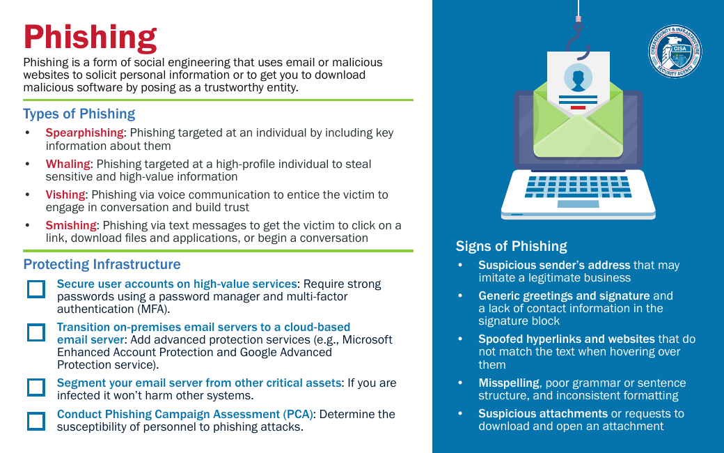 CISA guidance overview illustrating recommended password and security practices for online account protection.